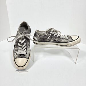 Converse Chuck Taylor All Star Sneakers Women's Size 7.5 Satin Floral Palm